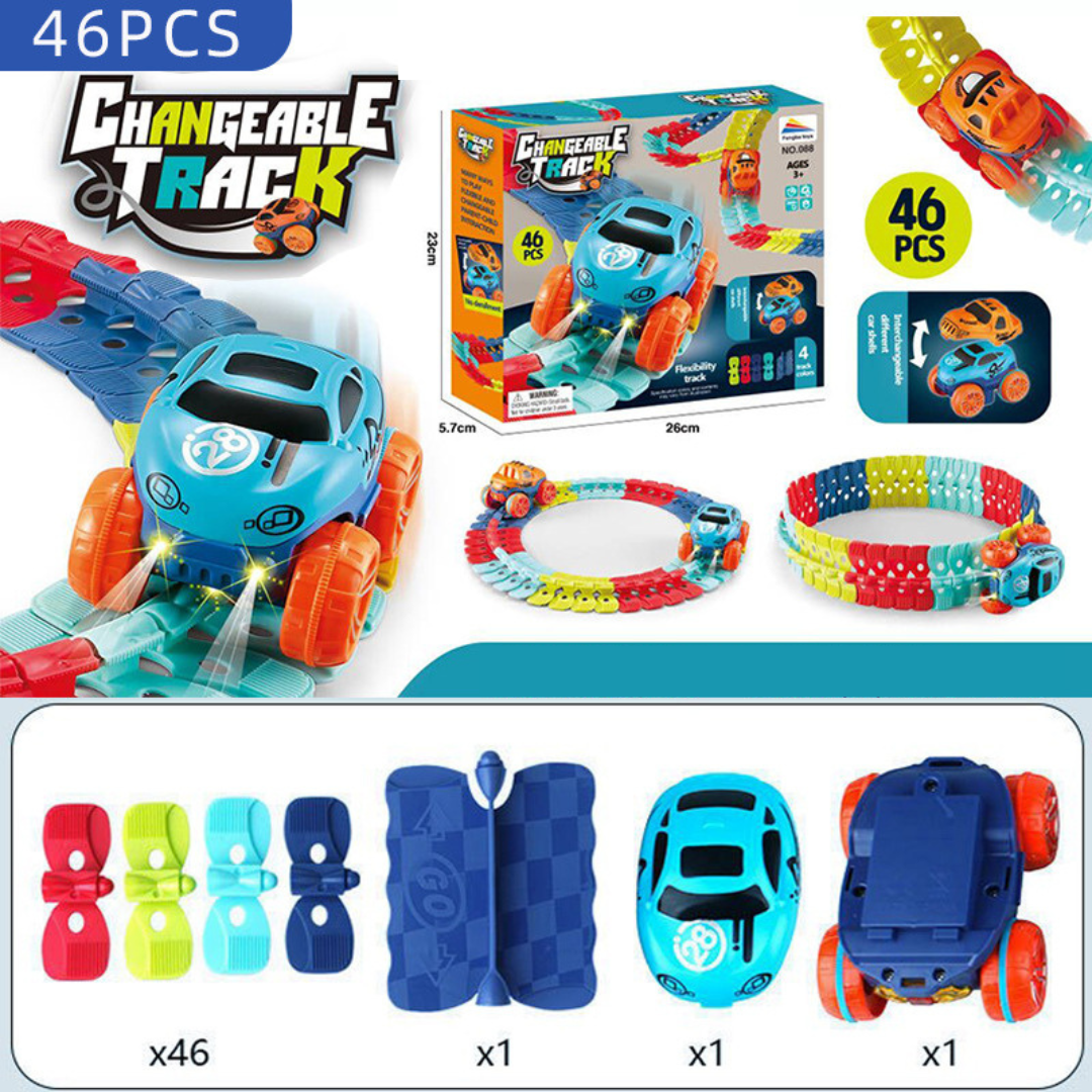 Anti-gravity racetrack for children