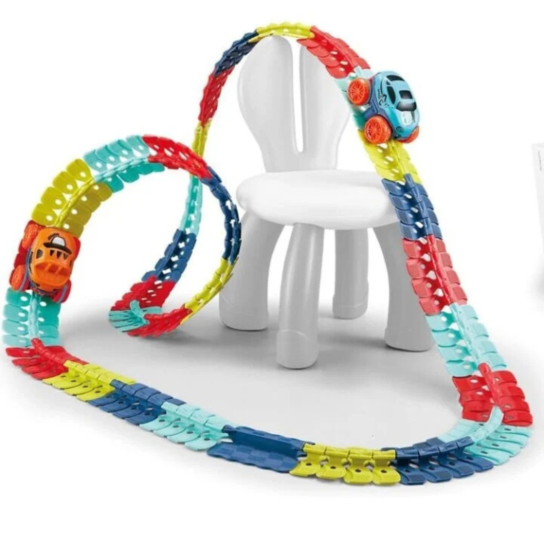 Anti-gravity racetrack for children