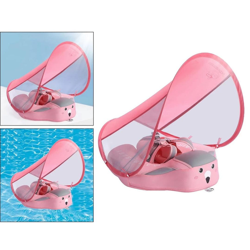 Foam infant swimming vest with UV protection for children aged 3 to 24 months