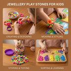 Gemstone set role play toy for children