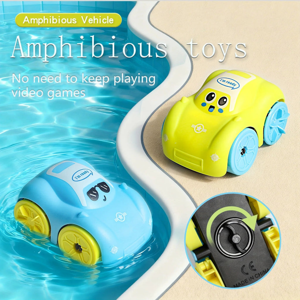 Wind-up Bath Toy - Amphibious Land and Water Toy