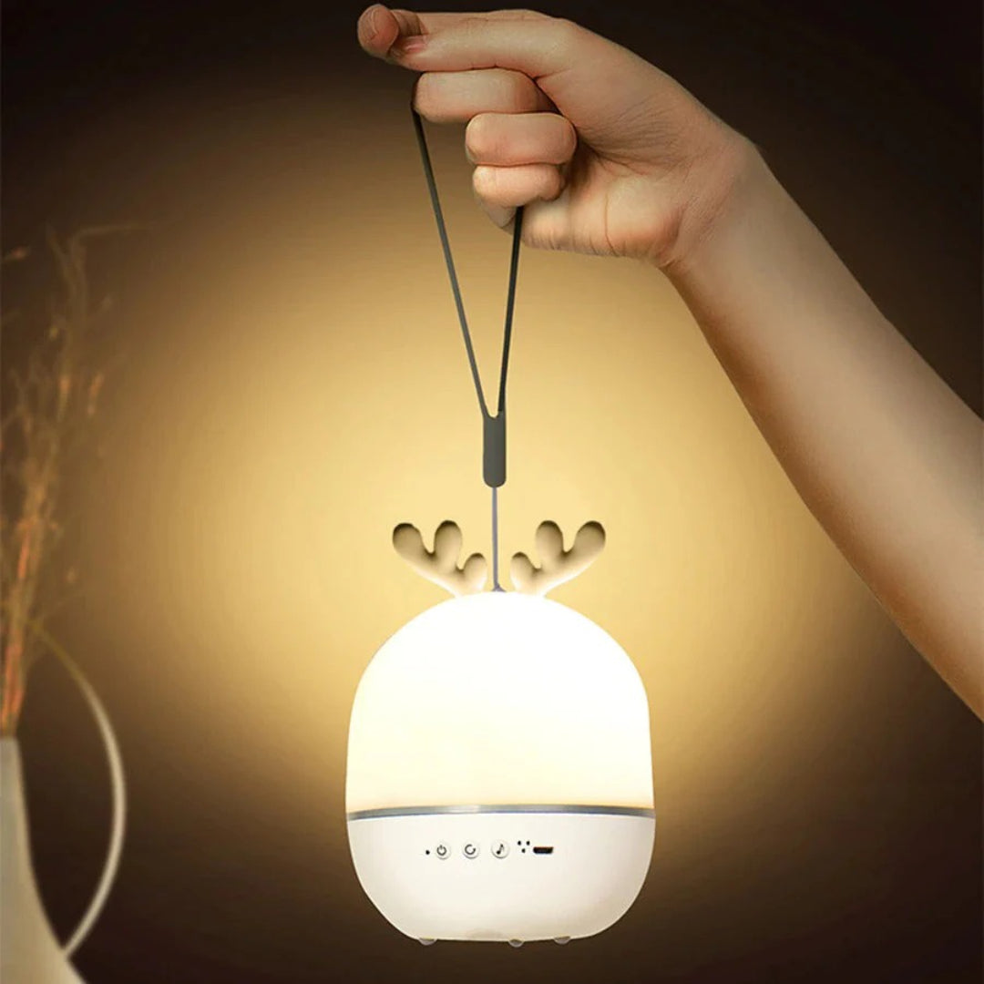 Children's night light with soft glow for sleep