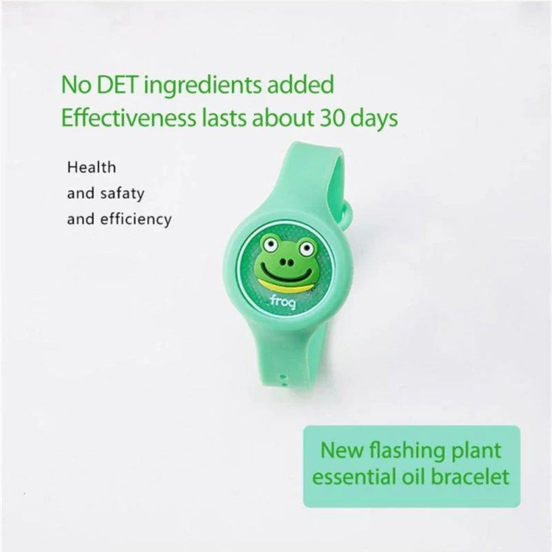 Mosquito-repellent bracelets for children, natural and DEET-free protection