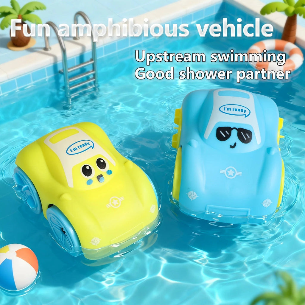 Wind-up Bath Toy - Amphibious Land and Water Toy