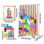 Wooden puzzle games that develop motor skills