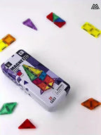 Magnetic Building Set with 32-Piece STEM Building Blocks