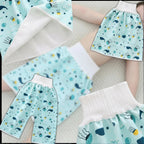 Reusable night pants for children with leak-proof protection