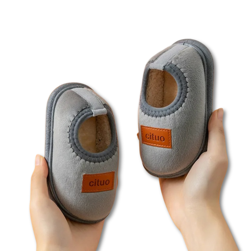 FluffFooties cozy baby slippers
