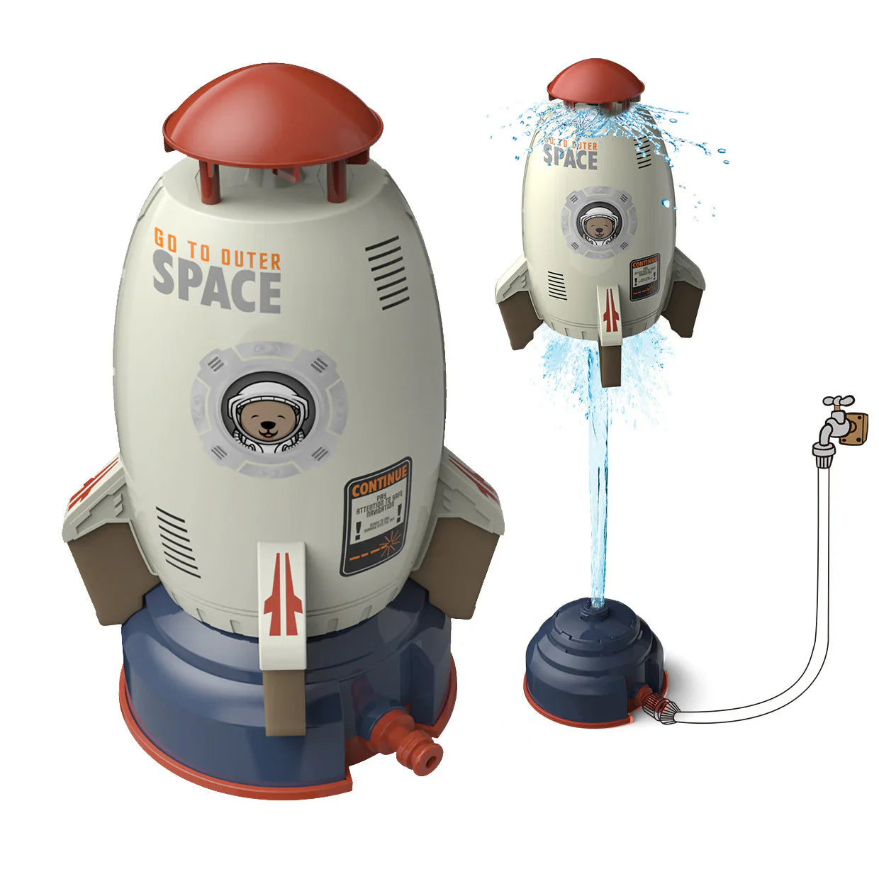 Spray Rocket Adventures for Family Water Fun