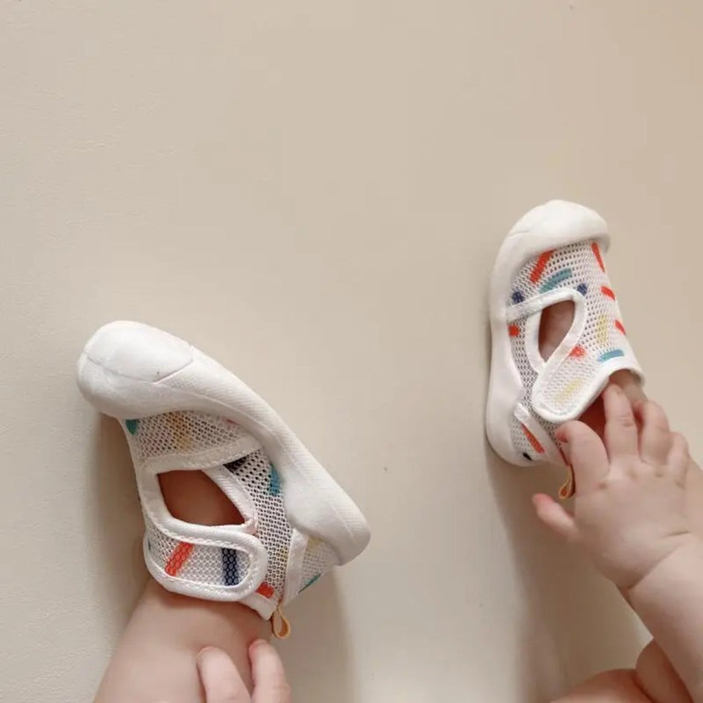 Baby sandals for first steps light breathable and non-slip