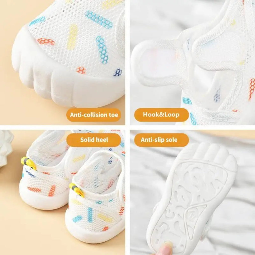 Baby sandals for first steps light breathable and non-slip