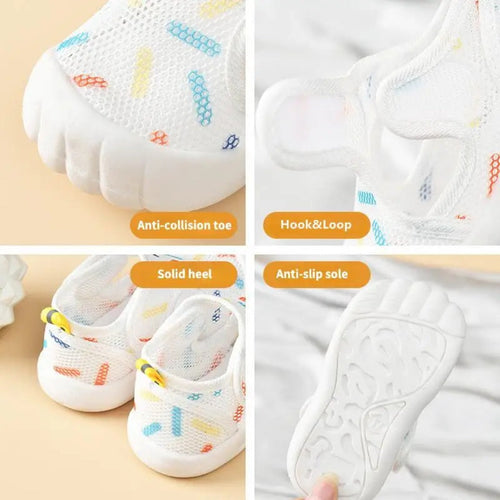 Baby sandals for first steps light breathable and non-slip