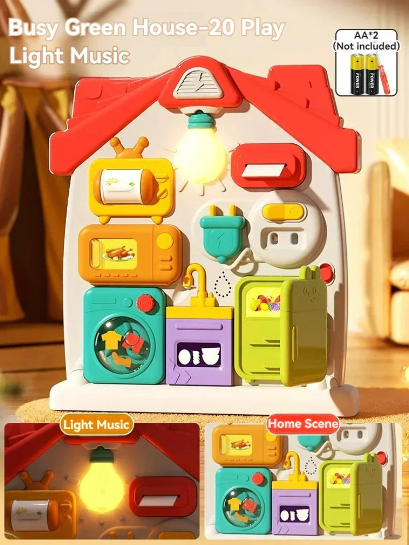Activity board for children educational sensory toy