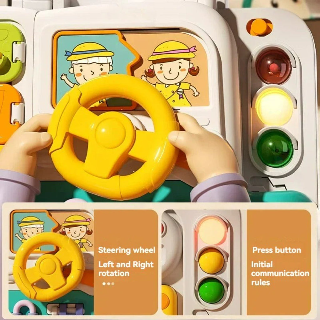 Activity board for children educational sensory toy