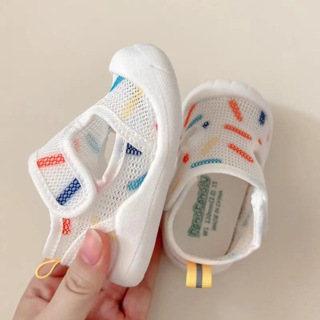 Baby sandals for first steps light breathable and non-slip