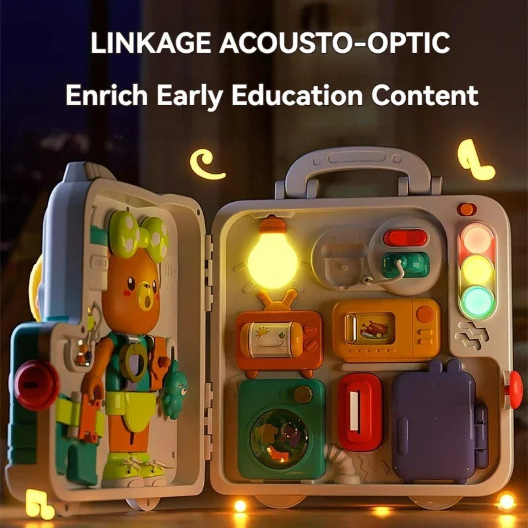 Activity board for children educational sensory toy