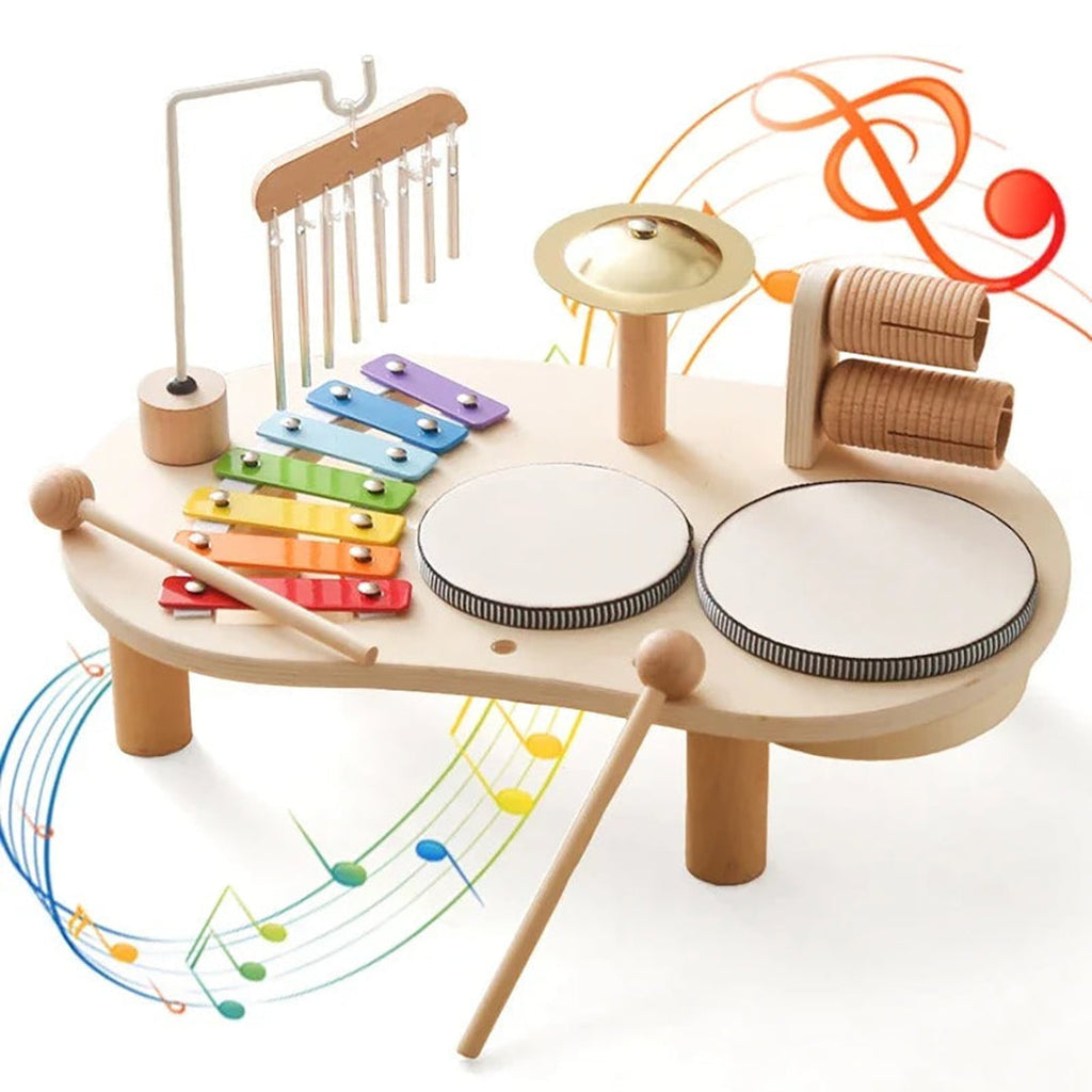 Musical toys for infants with sensory sound play