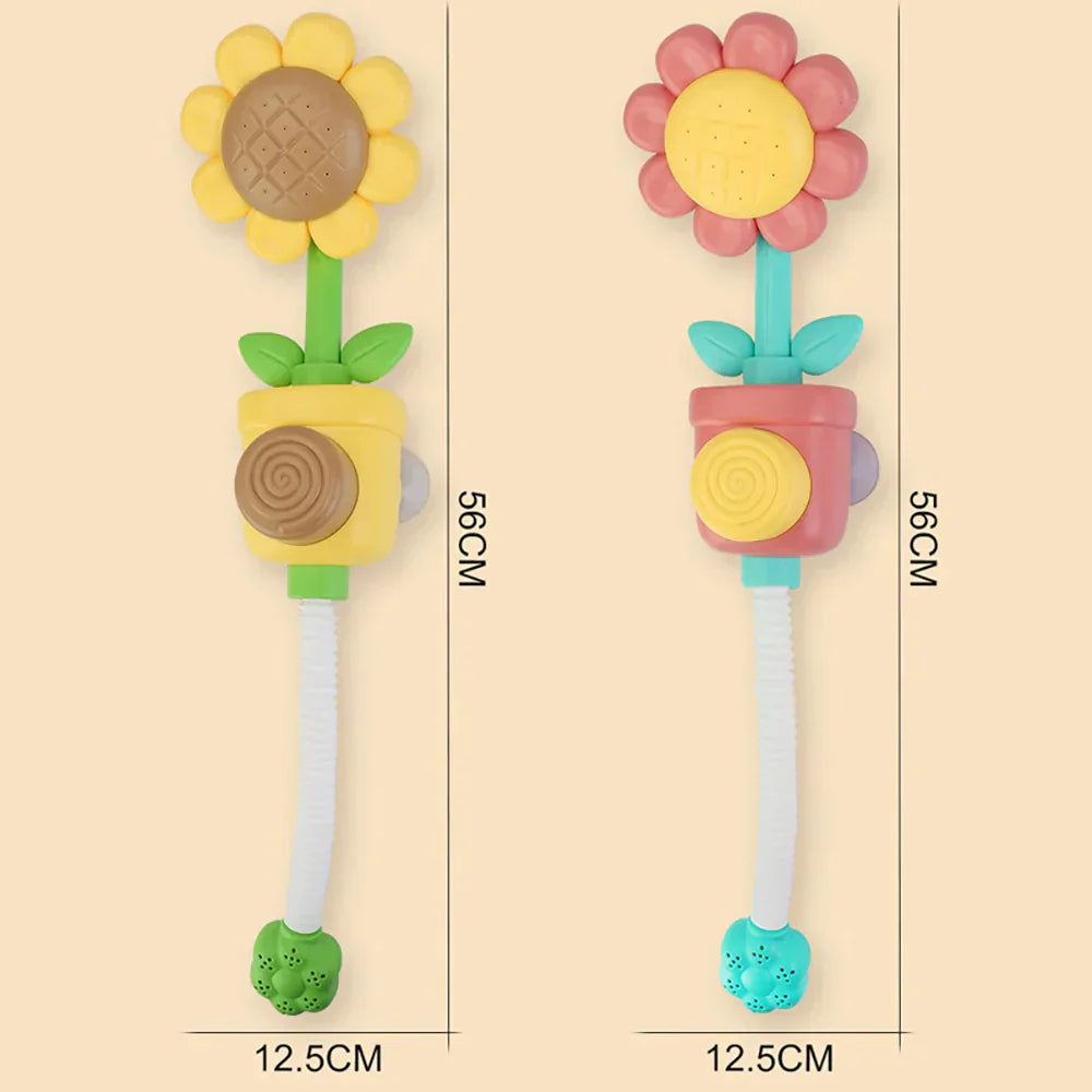 Sunflower fun bath water squirter