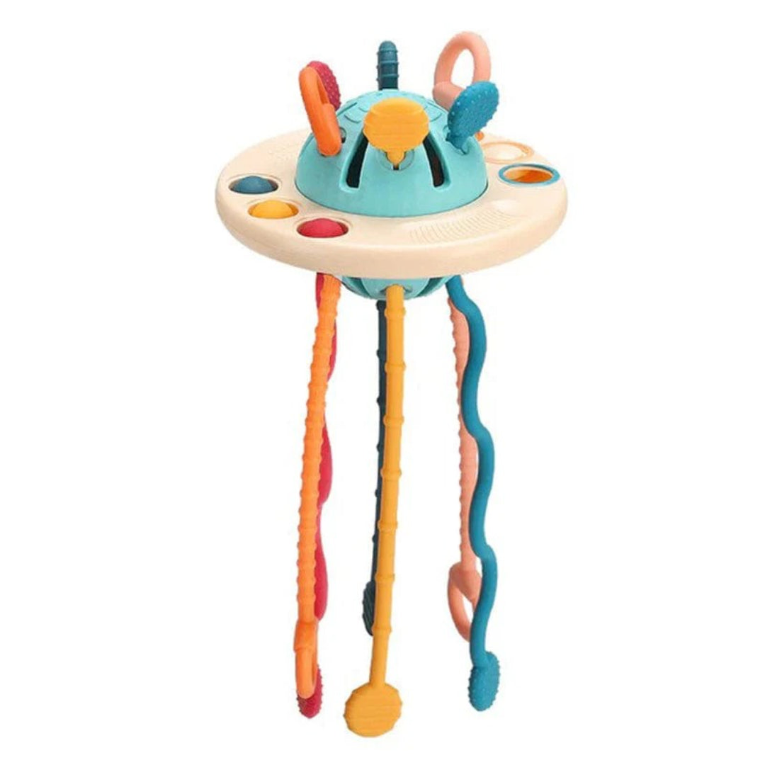 Bowl-shaped teether sensory toy for infants