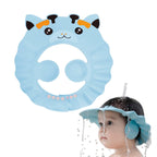 Water protection for ears and face during bathing