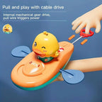 Kayak duck bath toy