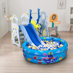 Sunny Splash Inflatable Pool Play Set
