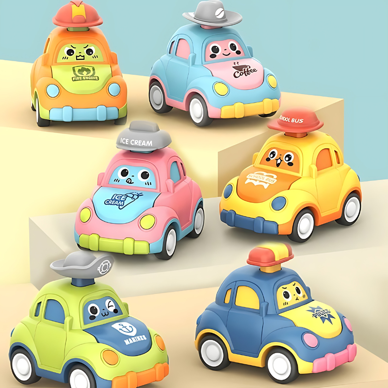 Self-driving toy cars for children with smart features