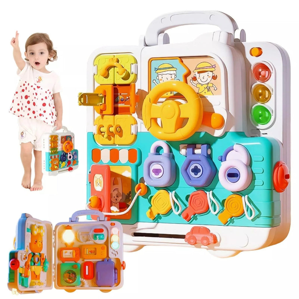 Activity board for children educational sensory toy