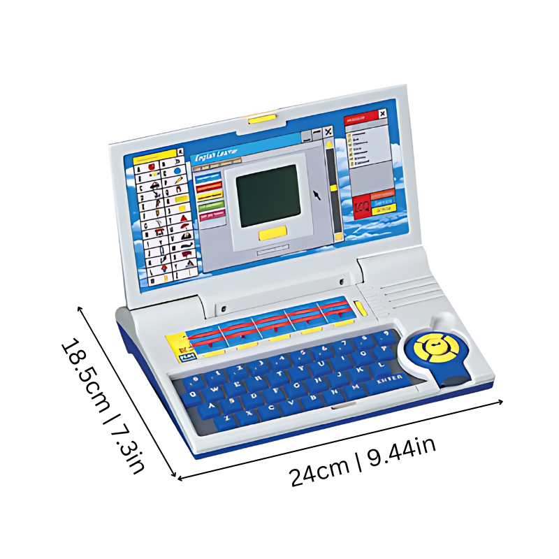 Interactive learning laptop for children