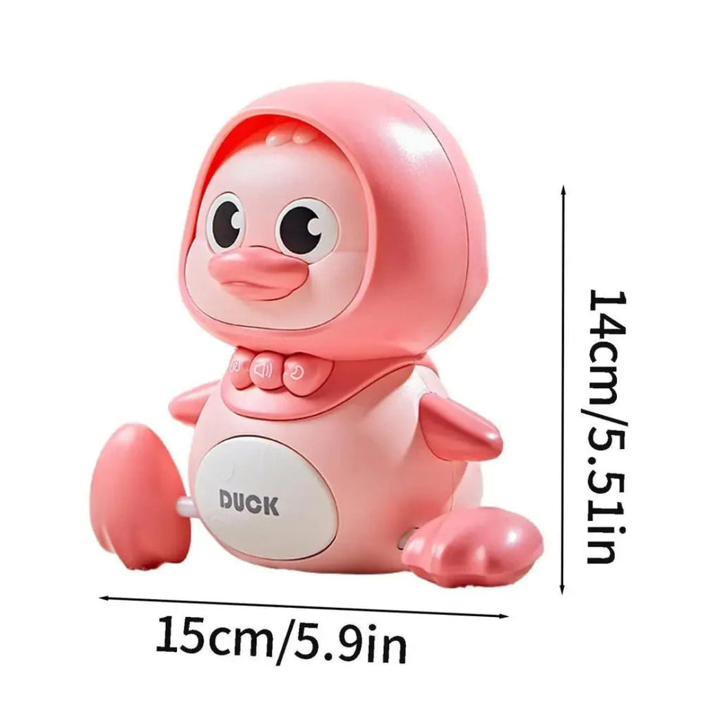 Walking animal toy with music and lights