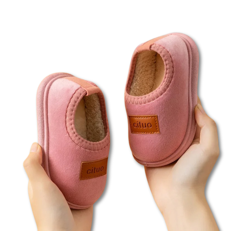 FluffFooties cozy baby slippers