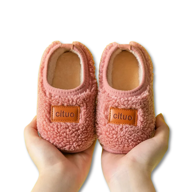 FluffFooties cozy baby slippers