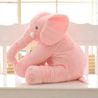 Super soft plush elephant pillow for babies and children