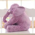 Super soft plush elephant pillow for babies and children