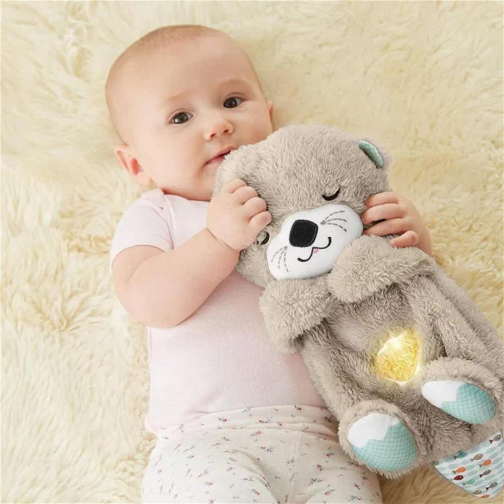 Soft plush toy for babies with music and breathing function from 6 months