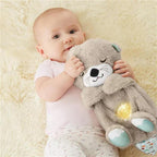 Soft plush toy for babies with music and breathing function from 6 months