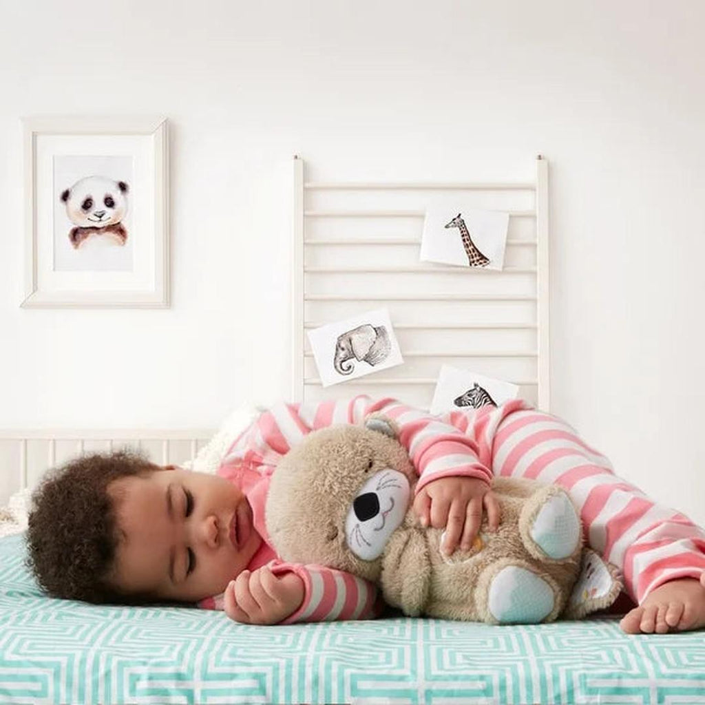 Soft plush toy for babies with music and breathing function from 6 months