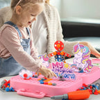 Portable activity board for children creative toy