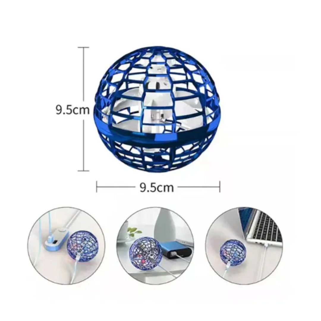 Floating luminous ball magic toy for children