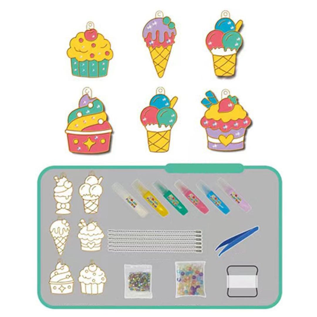 Crystal pendant making kit DIY jewelry set