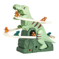Dinosaur race track with cars and automatic climbing function