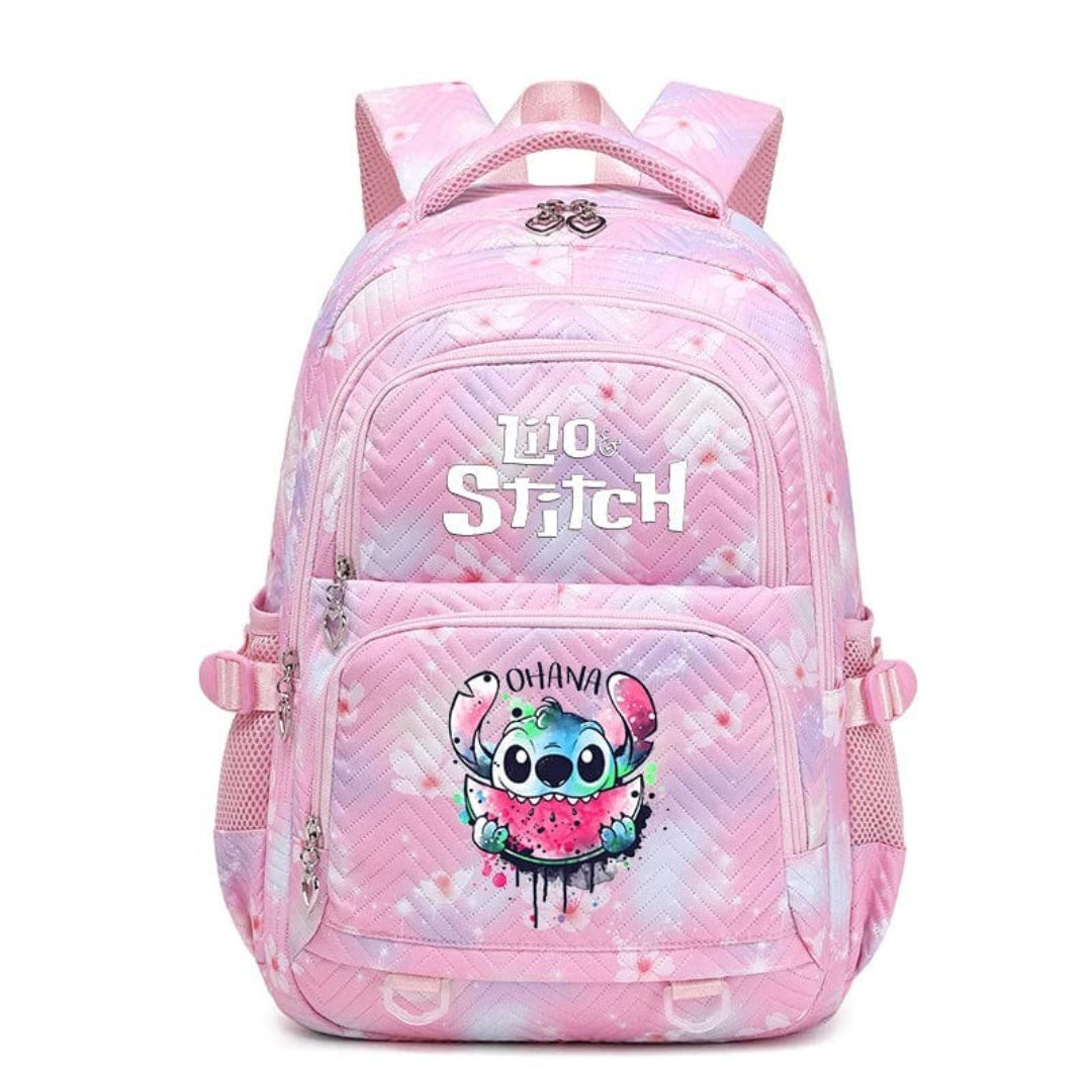 School backpack for children with Stitch design