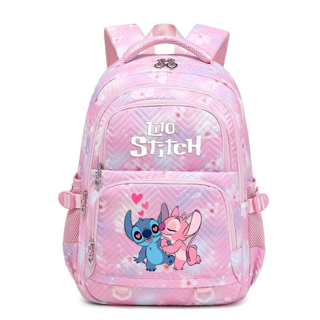 School backpack for children with Stitch design