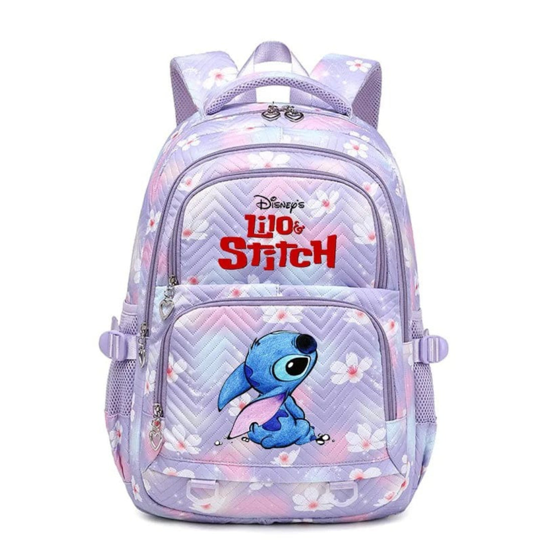 School backpack for children with Stitch design