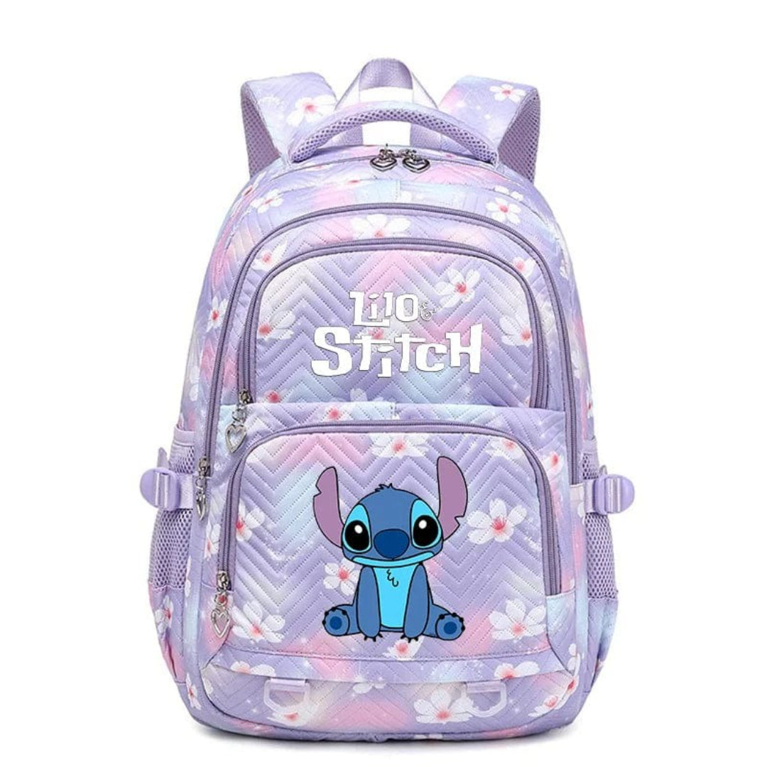 School backpack for children with Stitch design