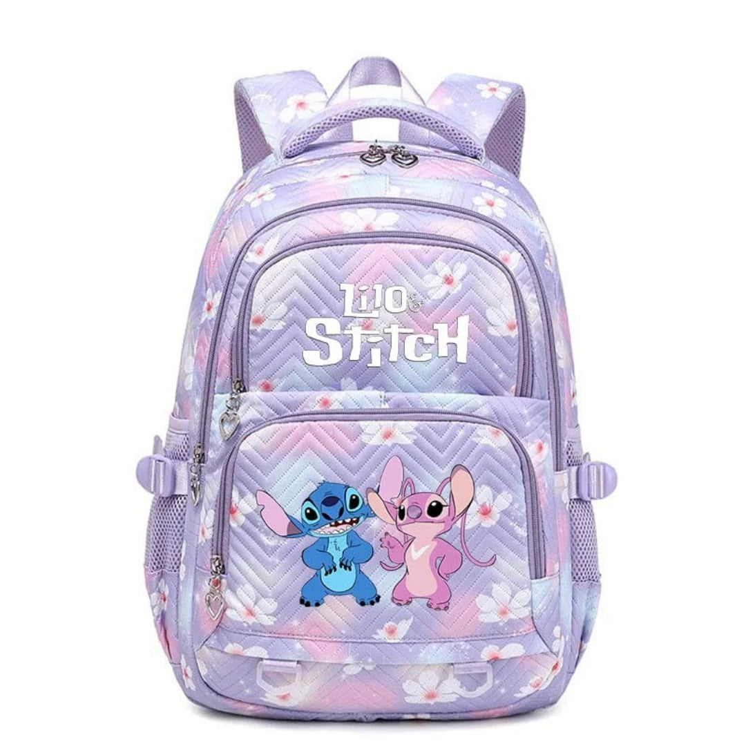School backpack for children with Stitch design
