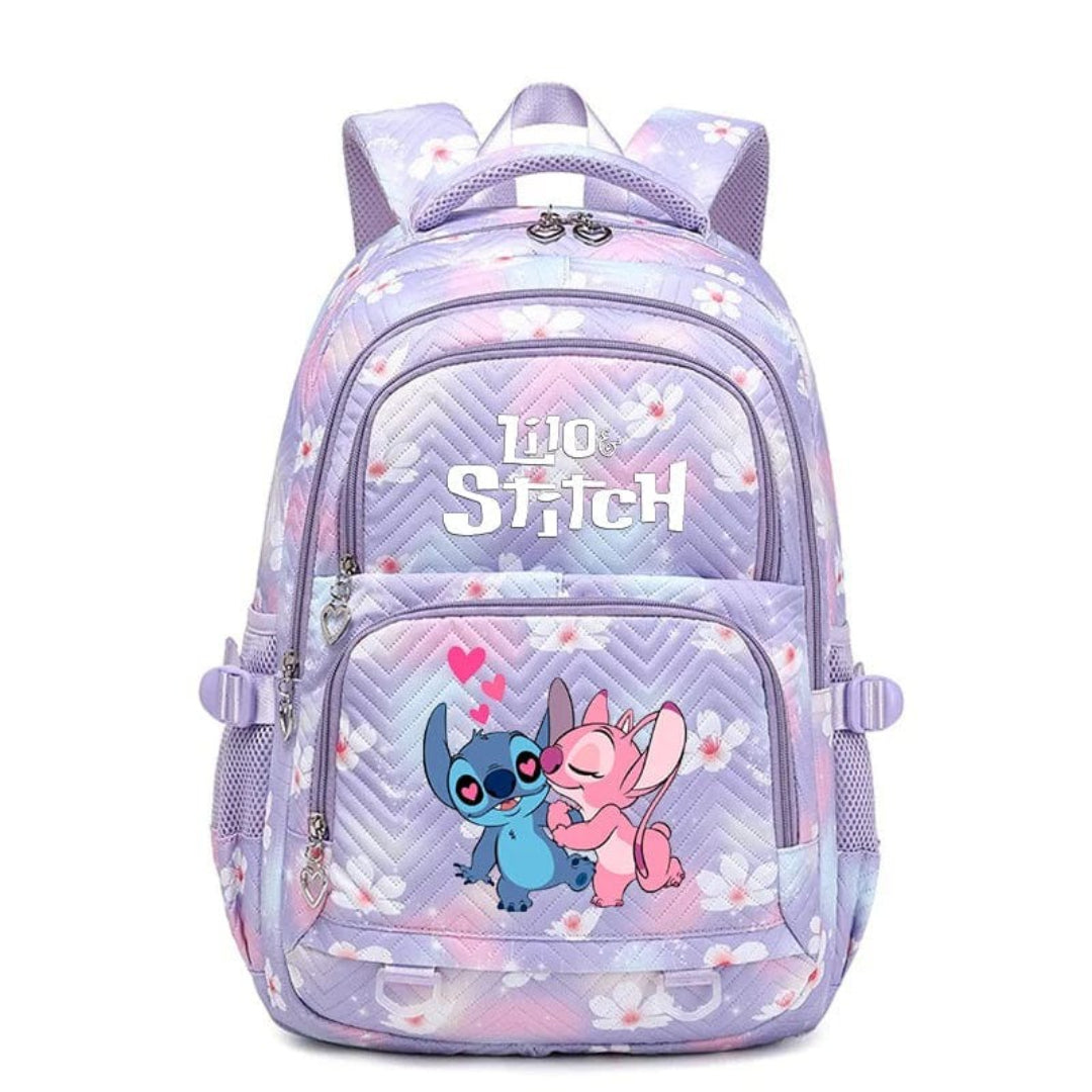 School backpack for children with Stitch design