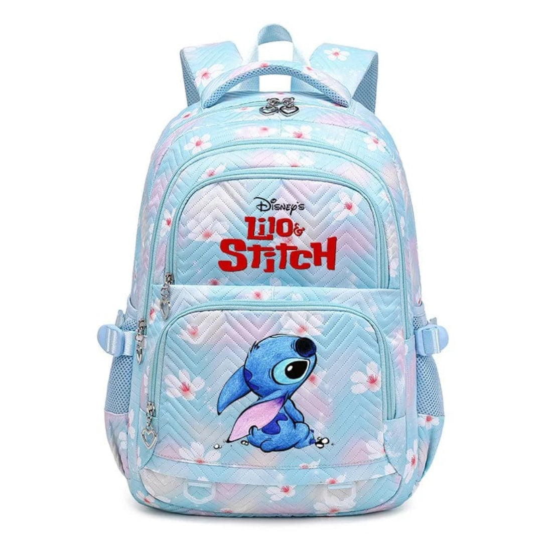 School backpack for children with Stitch design