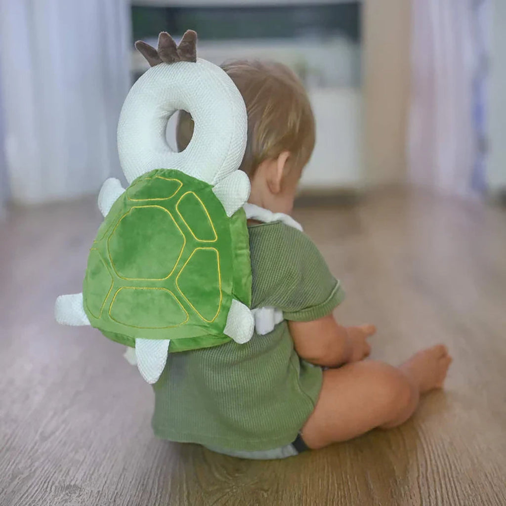 Protective Baby Backpack with Head Support for First Steps