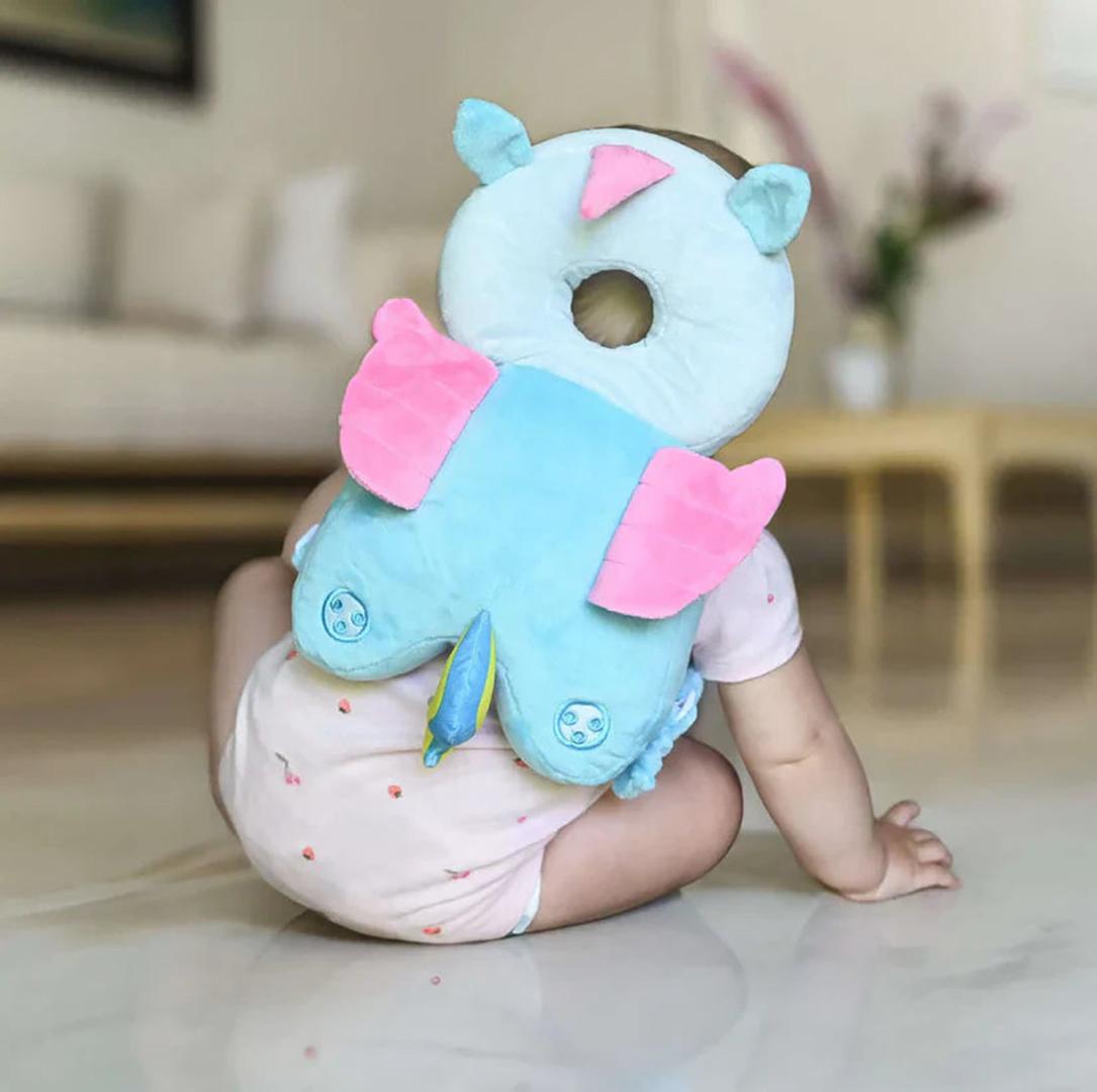 Protective Baby Backpack with Head Support for First Steps